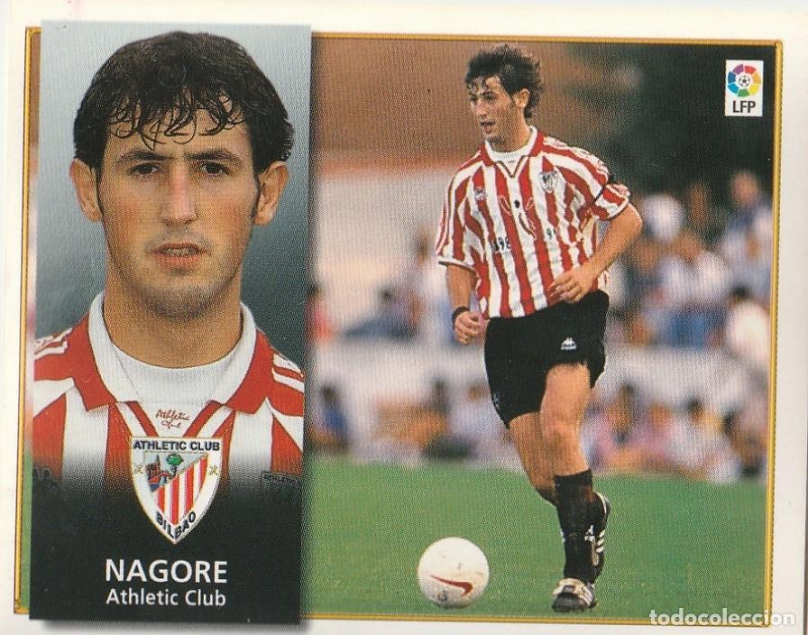 Cromos de f&uacute;tbol: ESTE 98-99. NAGORE. NUNCA PEGADO.