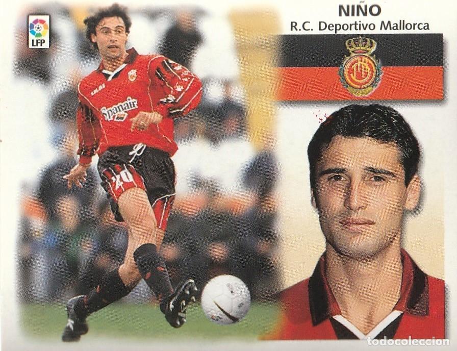Cromos de f&uacute;tbol: ESTE 99-00. NI&Ntilde;O. NUNCA PEGADO.