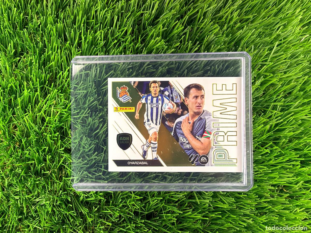 Cromos de f&uacute;tbol: N&ordm; 11 Oyarz&aacute;bal ADN La Liga Prime Real Sociedad Liga Este 26 27