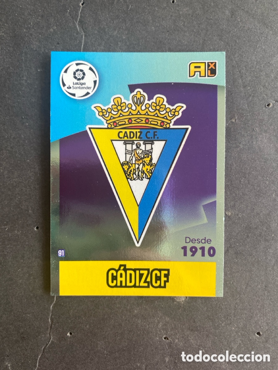 Cromos de f&uacute;tbol: Cromo Adrenalyn liga 20/21 C&aacute;diz N* 91
