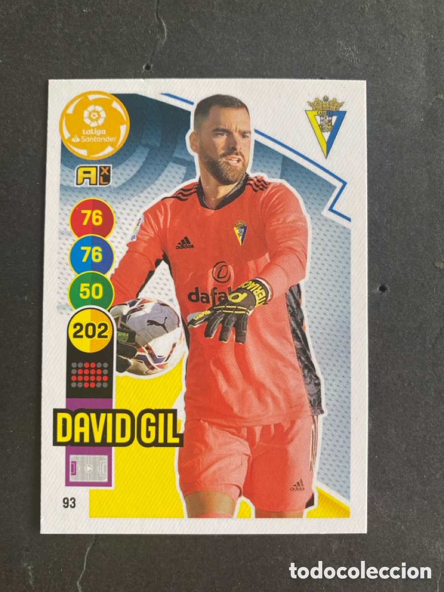 Cromos de f&uacute;tbol: Cromo Adrenalyn liga 20/21 C&aacute;diz N* 93