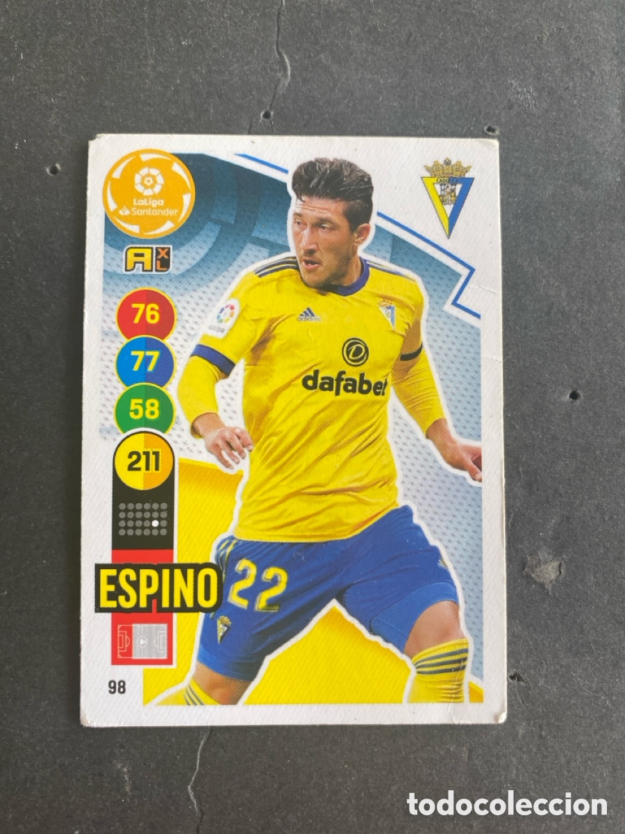 Cromos de f&uacute;tbol: Cromo Adrenalyn liga 20/21 Cadiz N* 98