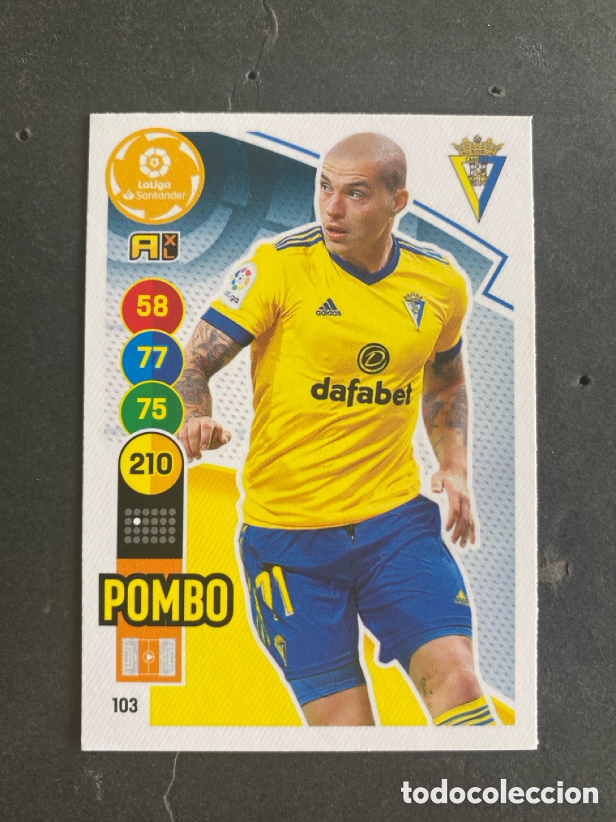 Football Stickers: Cromo Adrenalyn liga 20/21 Cadiz N* 103