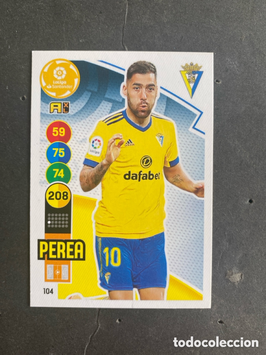 Football Stickers: Cromo Adrenalyn liga 20/21 Cadiz N* 104