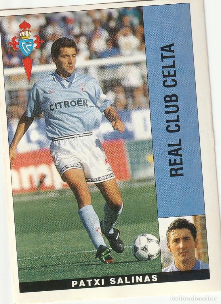 Cromos de f&uacute;tbol: PANINI 95-96. PATXI SALINAS. NUNCA PEGADO. - Foto 1