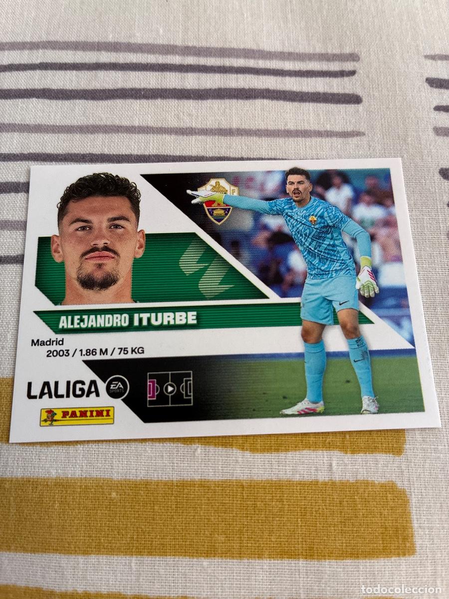 Cromos de f&uacute;tbol: 4 ITURBE ELCHE LIGA ESTE 2026 2027