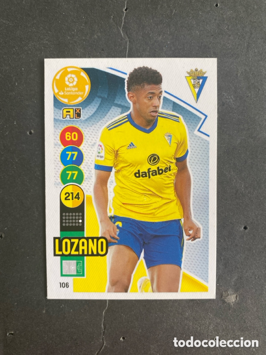 Cromos de f&uacute;tbol: Cromo Adrenalyn liga 20/21 Cadiz N* 106