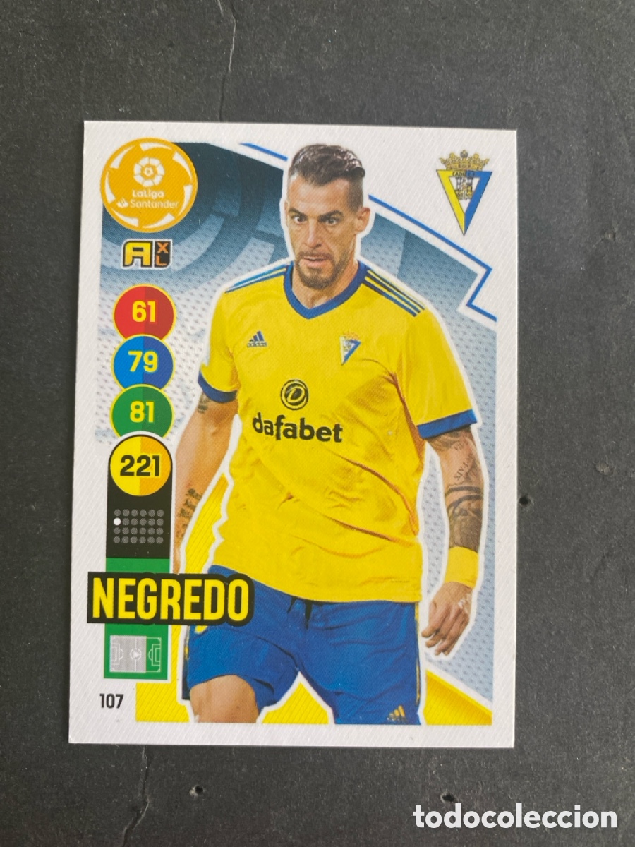 Cromos de f&uacute;tbol: Cromo Adrenalyn liga 20/21 Cadiz N* 107