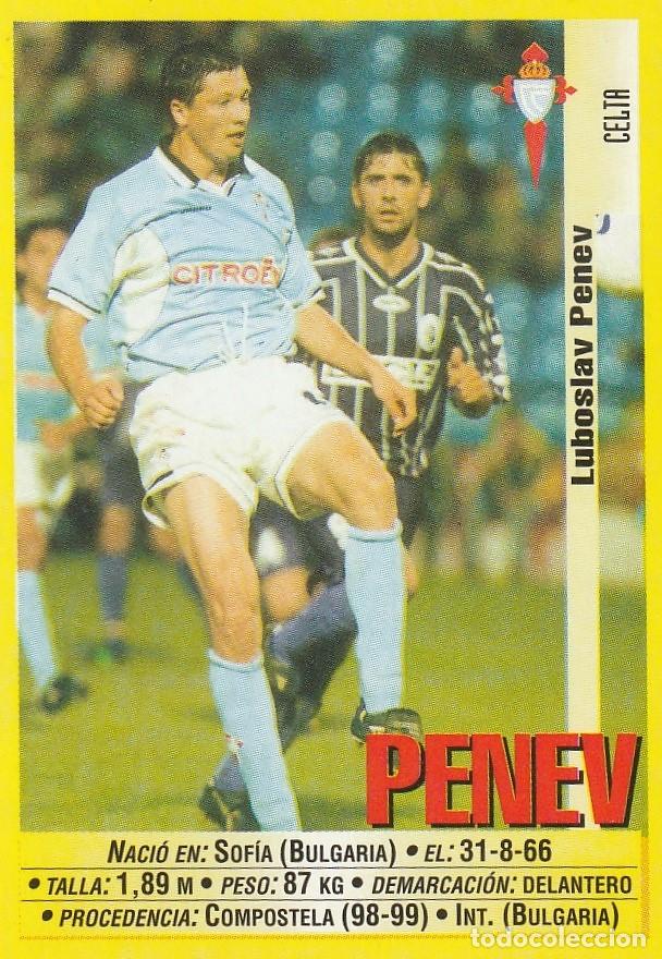 Cromos de f&uacute;tbol: PANINI 99-00. BAJA PENEV. NUNCA PEGADO.
