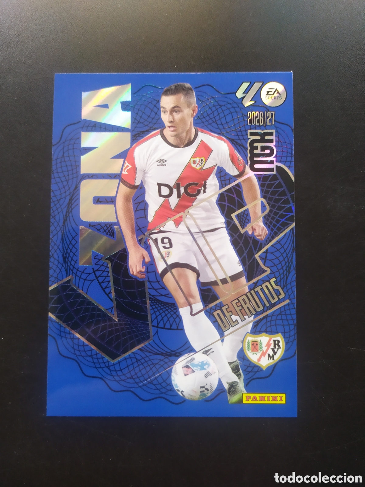 Cromos de f&uacute;tbol: Megacracks 2026 2027 26 27 panini De Frutos zona vip n&deg; 392 Rayo Vallecano