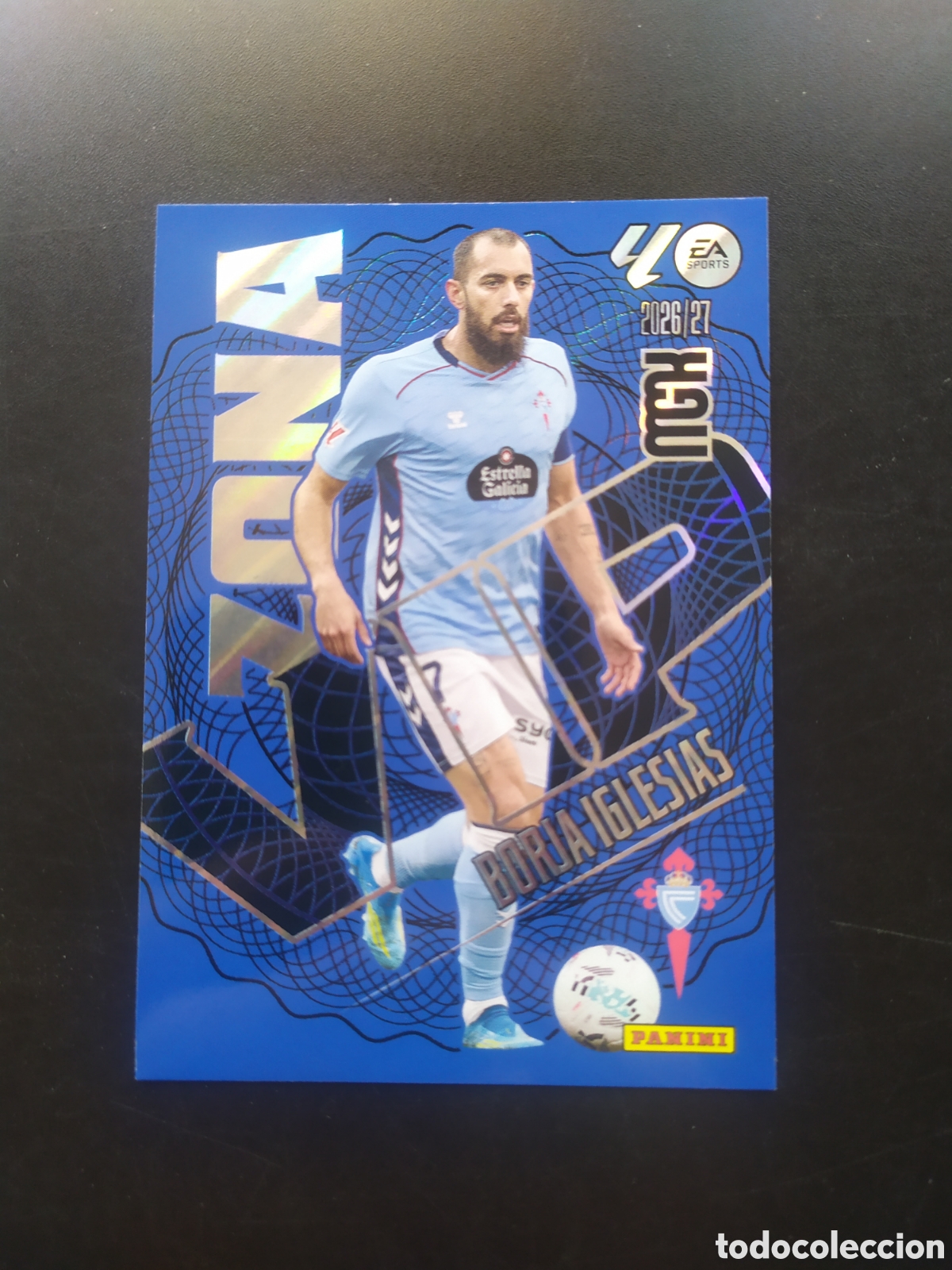 Cromos de f&uacute;tbol: Megacracks 2026 2027 26 27 panini Borja Iglesias zona vip n&deg; 389 Celta Vigo