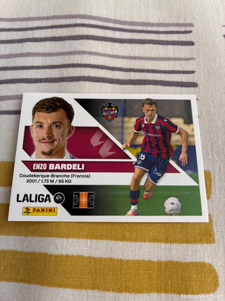 Cromos de f&uacute;tbol: 7 BARDELI LEVANTE &Uacute;LTIMO FICHAJE LIGA ESTE 2026 2027