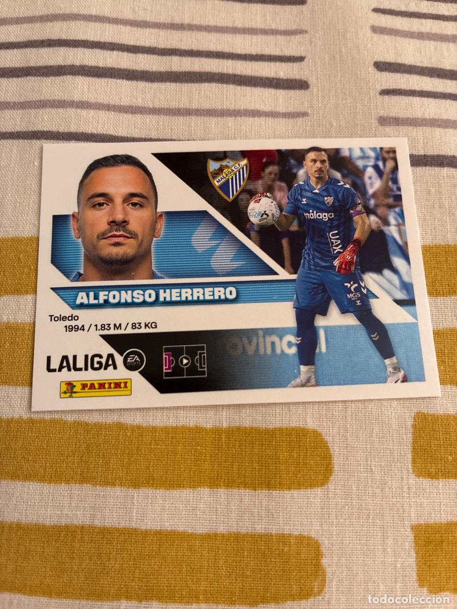 Cromos de f&uacute;tbol: 3 ALFONSO HERRERO M&Aacute;LAGA LIGA ESTE 2026 2027