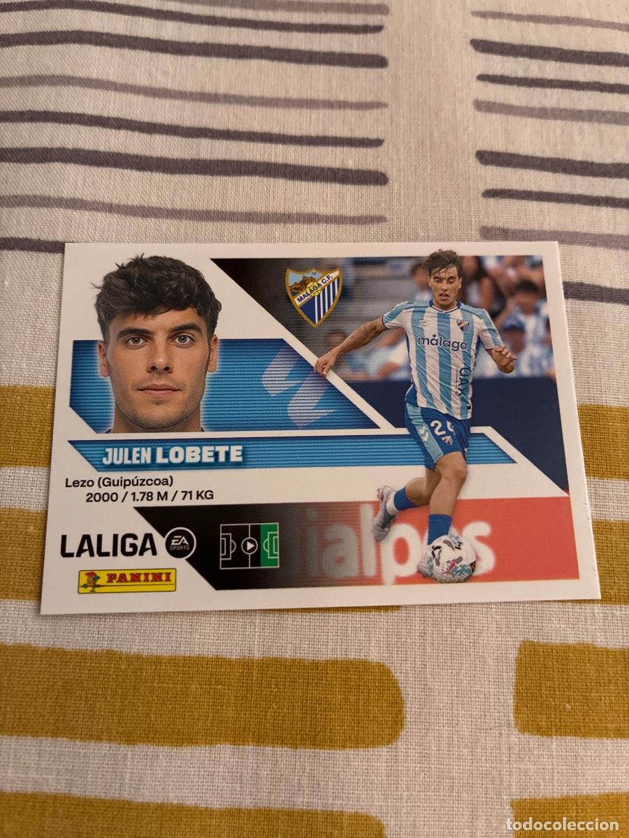 Cromos de f&uacute;tbol: 17 LOBETE M&Aacute;LAGA LIGA ESTE 2026 2027