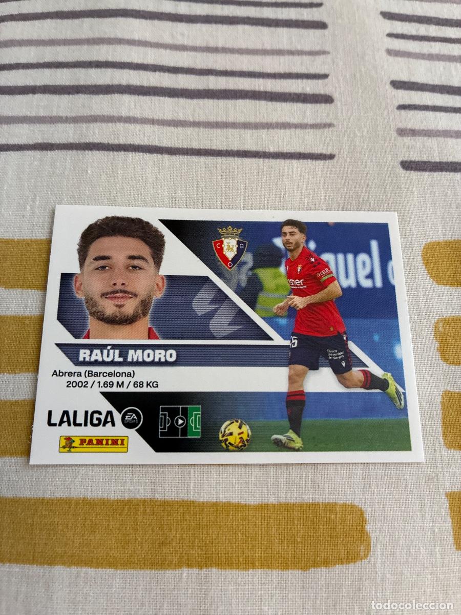 Cromos de f&uacute;tbol: 17 RA&Uacute;L MORO OSASUNA LIGA ESTE 2026 2027
