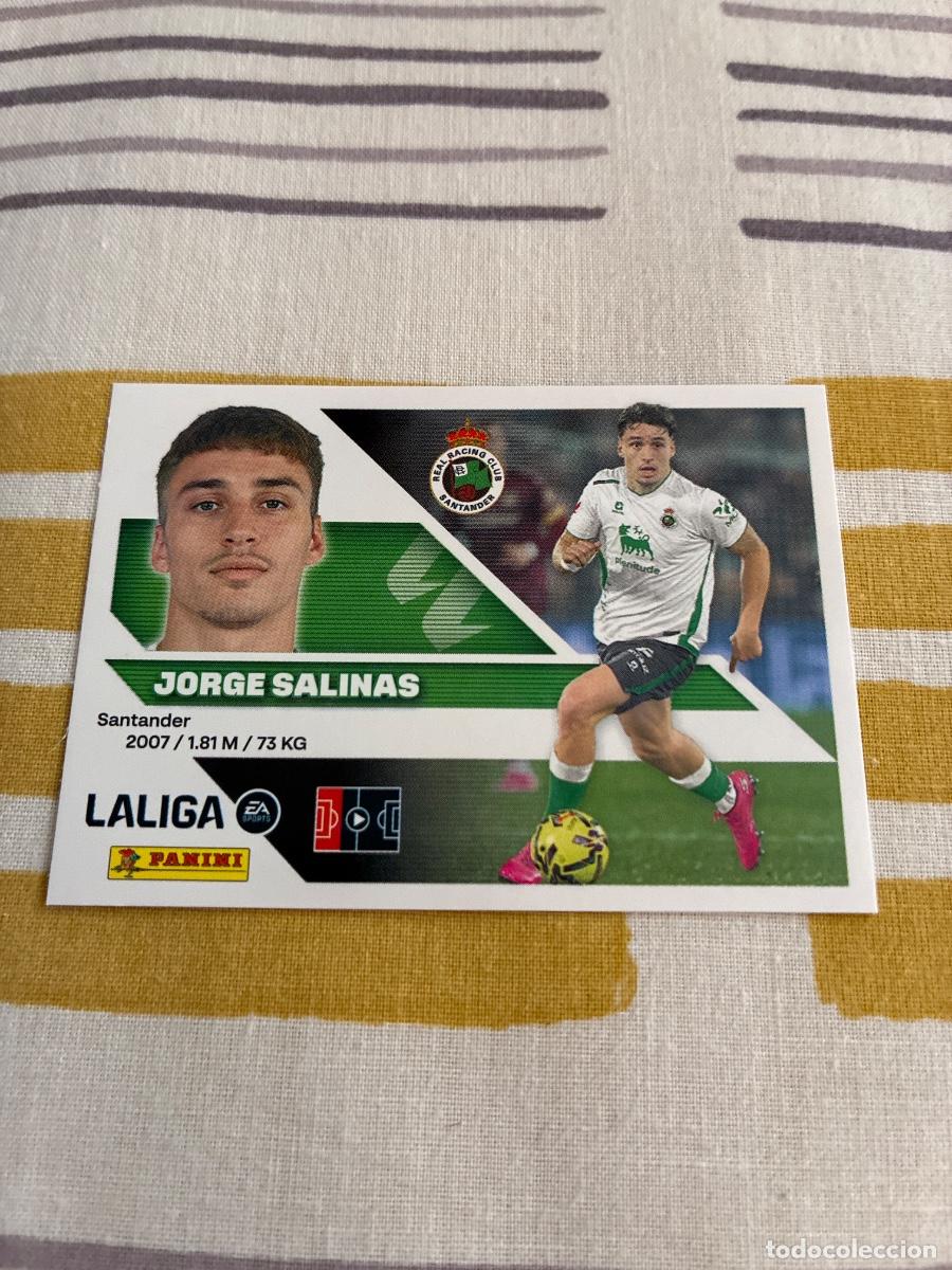Cromos de f&uacute;tbol: 10 JORGE SALINAS RACING SANTANDER LIGA ESTE 2026 2027