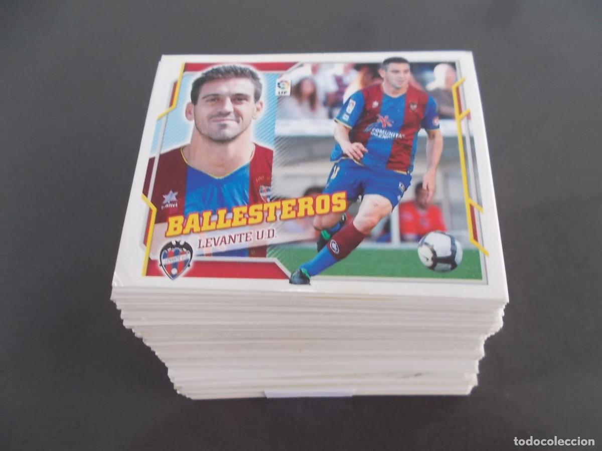 Cromos de f&uacute;tbol: LOTE DE 210 CROMOS ESTE 10-11 SIN PEGAR TODOS DIFERENTES 18 BAJAS,14 COLOCAS 9 FICHAJES