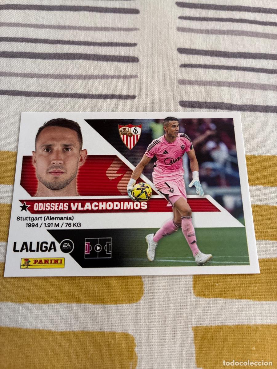 Cromos de f&uacute;tbol: 3 VLACHODIMOS SEVILLA LIGA ESTE 2026 2027