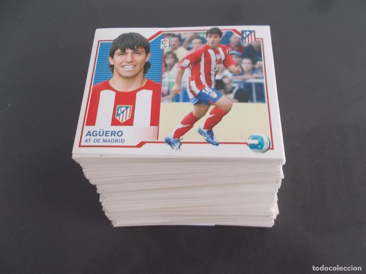 Fu&szlig;ball-Sticker: LOTE 205 CROMOS ESTE 07-08 SIN PEGAR TODOS DIFERENTES 11 BAJAS,5 COLOCAS, 7 FICHAJES