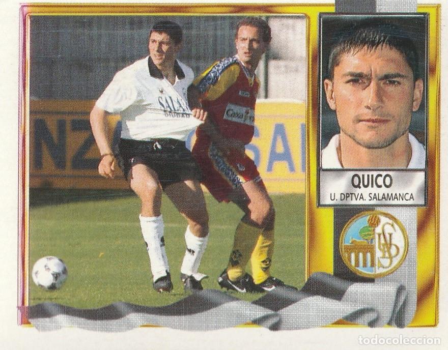 Cromos de f&uacute;tbol: ESTE 95-96. QUICO. NUNCA PEGADO. - Foto 1
