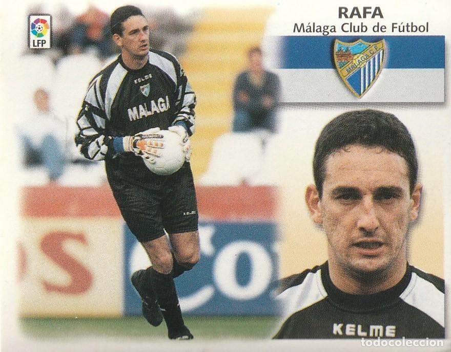 Cromos de f&uacute;tbol: ESTE 99-00. RAFA. NUNCA PEGADO.
