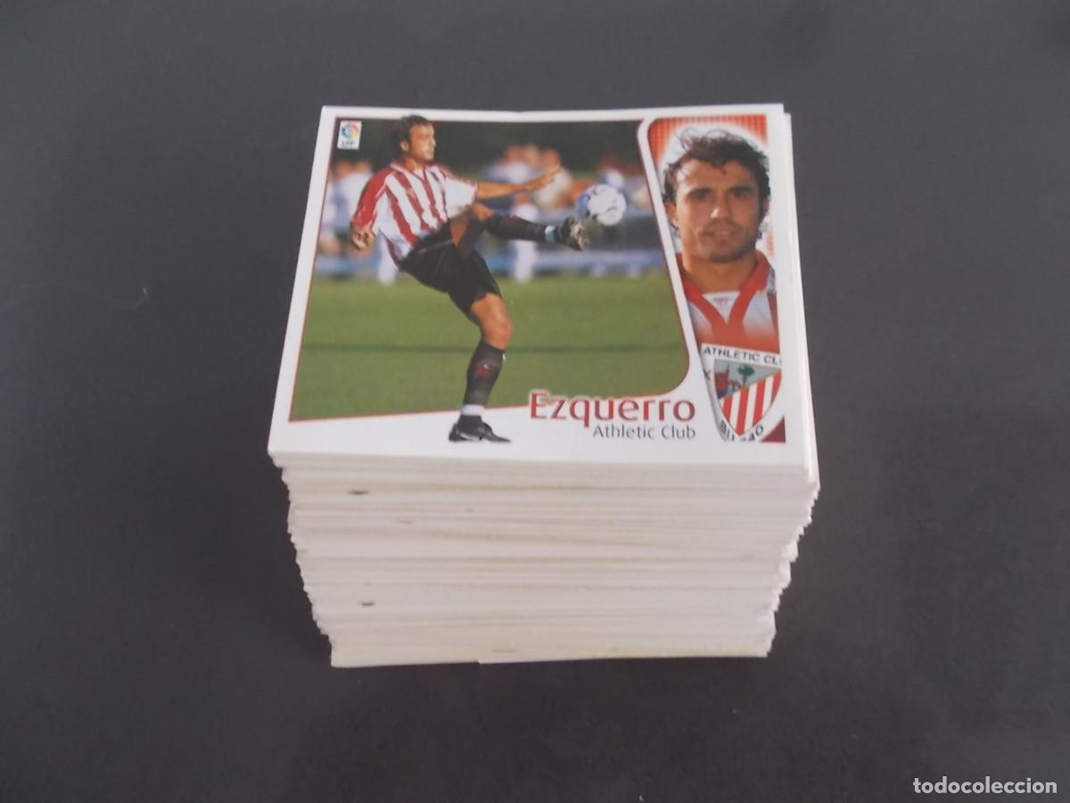Figurine di Calcio: LOTE 178 CROMOS ESTE 04-05 SIN PEGAR TODOS DIFERENTES 6 BAJAS 6 FICHAJES