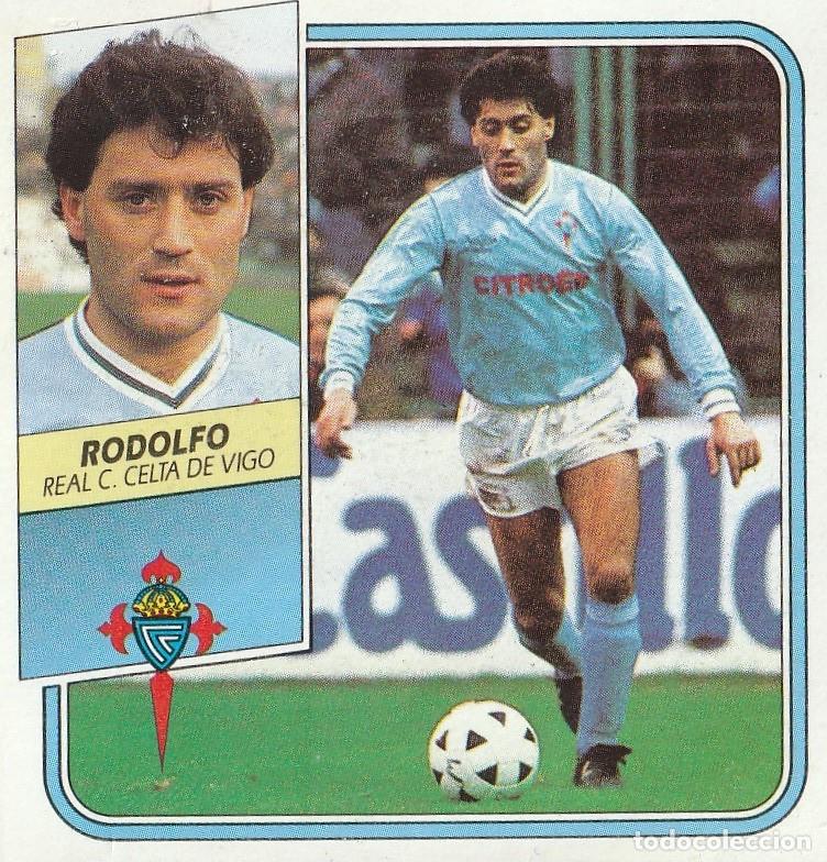 Football Stickers: ESTE 89-90 RODOLFO. RECUPERADO DE &Aacute;LBUM.