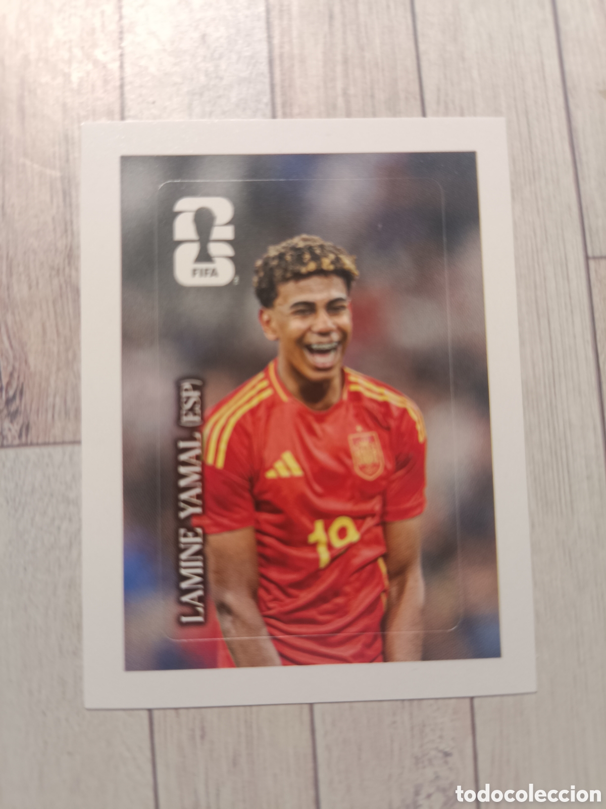 Cromos de f&uacute;tbol: CC1 LAMINE YAMAL ESPA&Ntilde;A COCACOLA COCA COLA CC 1 PANINI MUNDIAL FIFA WORLD CUP 2026