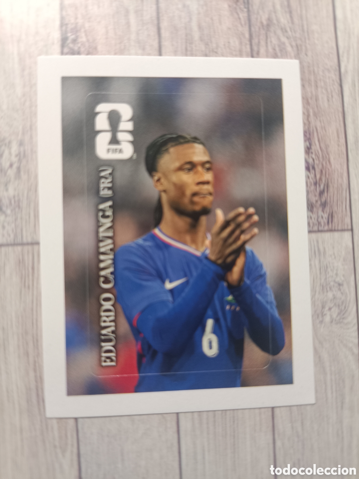 Cromos de f&uacute;tbol: CC3 EDUARDO CAMAVINGA FRANCIA COCACOLA COCA COLA CC 3 PANINI MUNDIAL FIFA WORLD CUP 2026