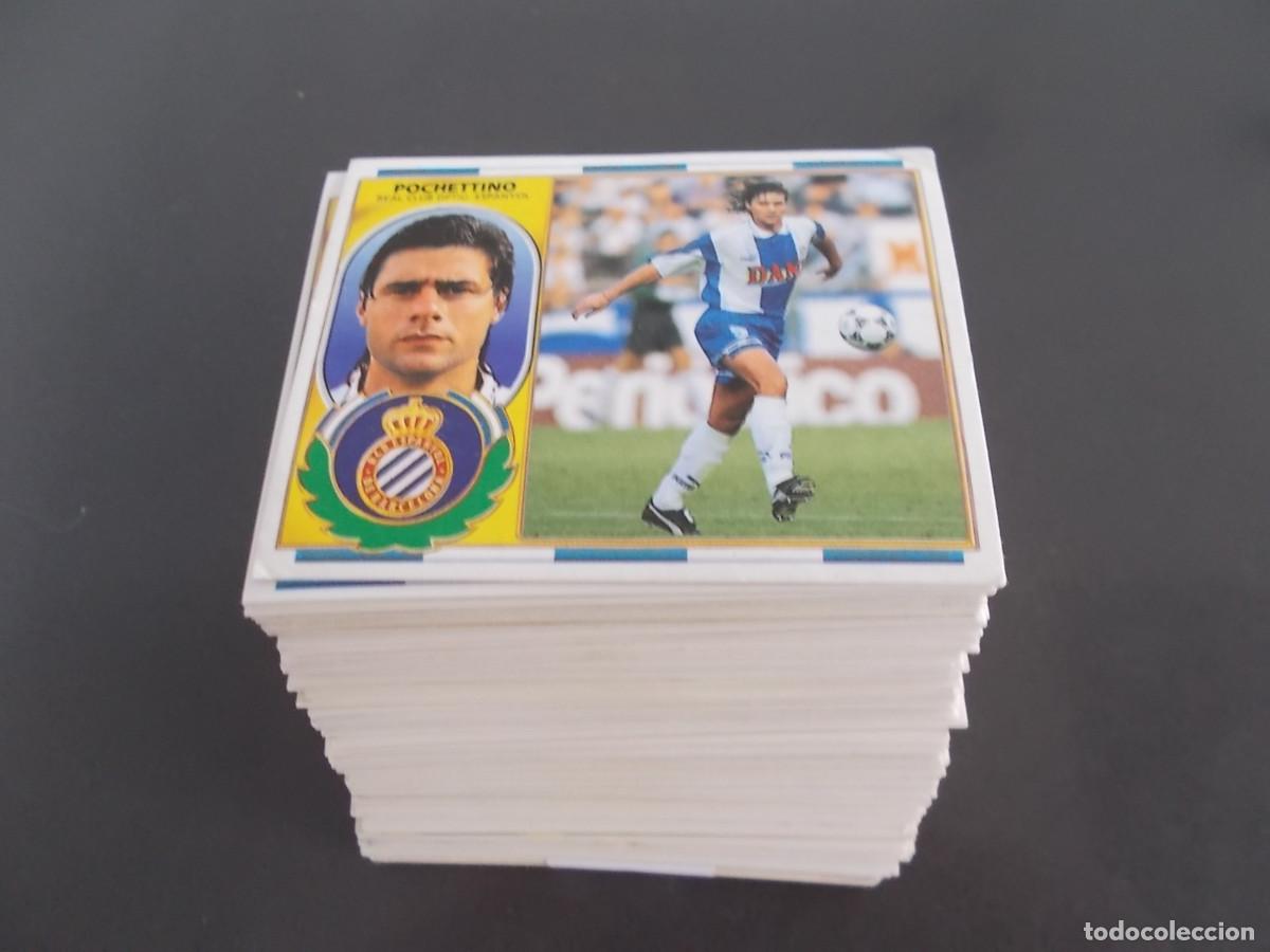 Fu&szlig;ball-Sticker: LOTE 172 CROMOS ESTE 96-97 SIN PEGAR TODOS DIFERENTES 17 COLOCAS ,6 FICHAJES