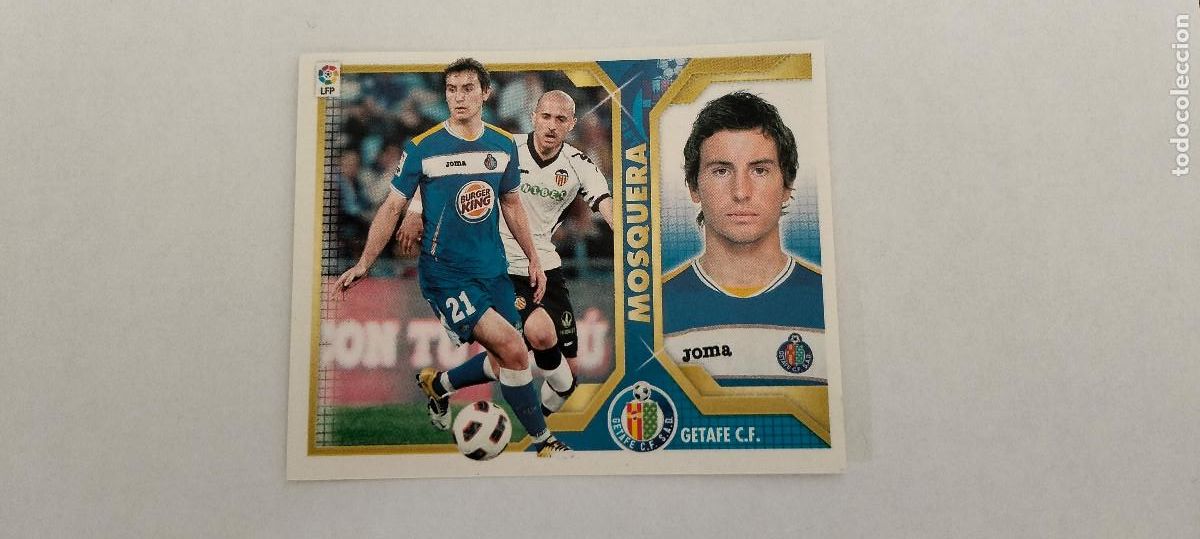 Fu&szlig;ball-Sticker: LIGA ESTE 2011 - 12 . MOSQUERA 12-B . GETAFE -- CROMO DIFICIL -- LEER ANUNCIO.