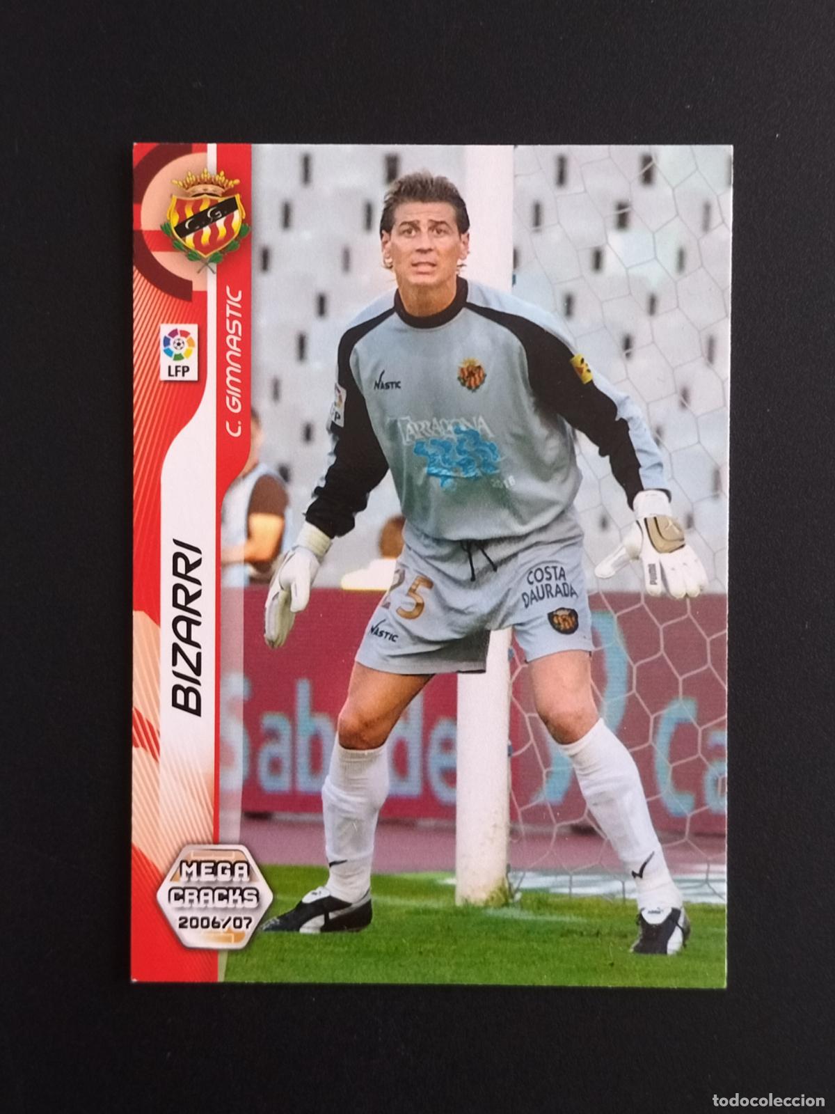 Cromos de f&uacute;tbol: CROMO CORREGIDO 146 BIZARRI GIMNASTIC CROMOS ALBUM MEGACRACKS LIGA FUTBOL 2006-2007 06-07