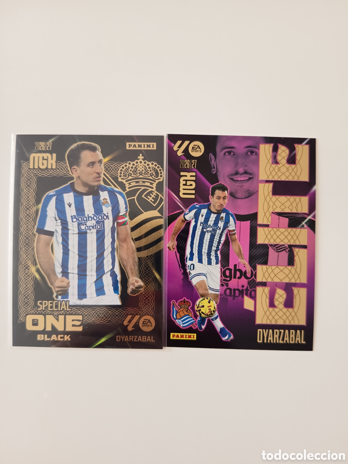 Cromos de f&uacute;tbol: Oyarzabal Special one black megacracks