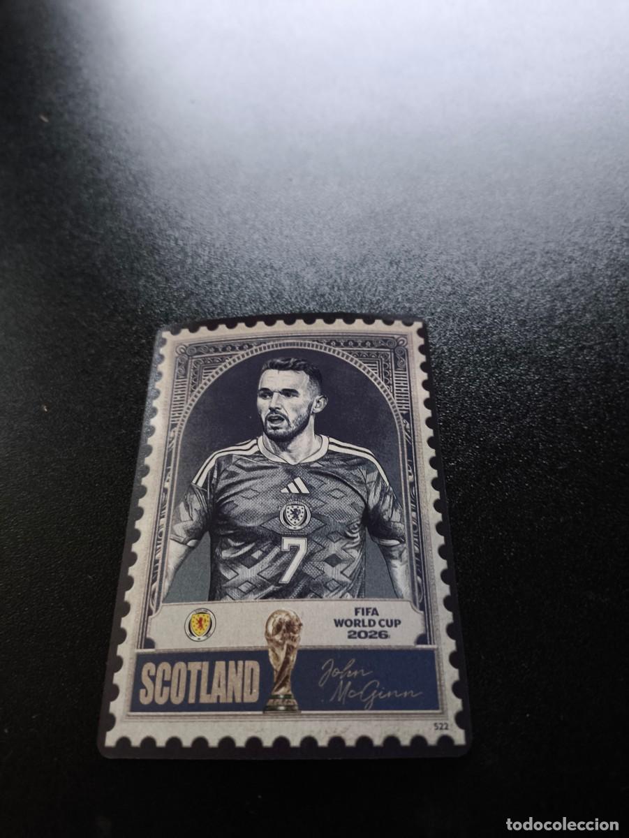 Cromos de f&uacute;tbol: 522 John McGinn SCOTLAND STAMP PANINI KAYOU FIFA WORLD CUP MUNDIAL 2026 LIGA ESTE MEGACRACKS