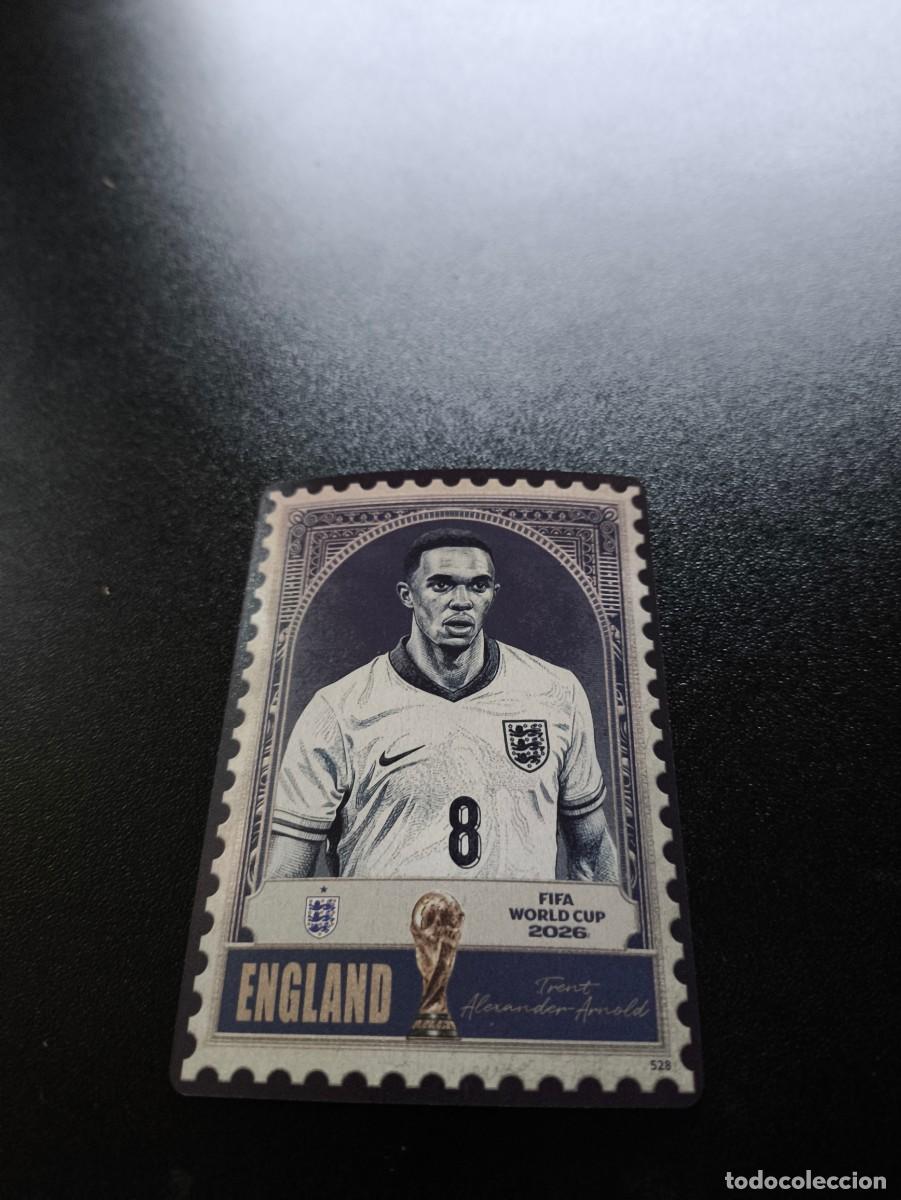 Cromos de f&uacute;tbol: 528 Alexander-Arnold ENGLAND STAMP PANINI KAYOU FIFA WORLD CUP MUNDIAL 2026 LIGA ESTE MEGACRACKS