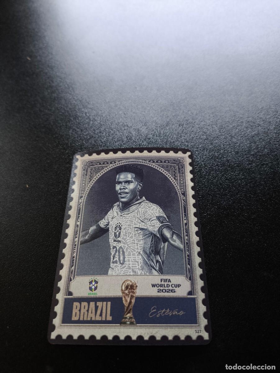 Cromos de f&uacute;tbol: 527 Est&ecirc;v&atilde;o BRAZIL BRASIL STAMP PANINI KAYOU FIFA WORLD CUP MUNDIAL 2026 LIGA ESTE MEGACRACKS