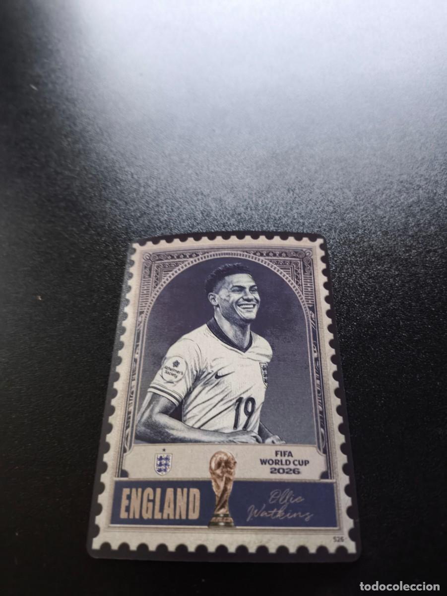 Cromos de f&uacute;tbol: 526 Ollie Watkins ENGLAND STAMP PANINI KAYOU FIFA WORLD CUP MUNDIAL 2026 LIGA ESTE MEGACRACKS