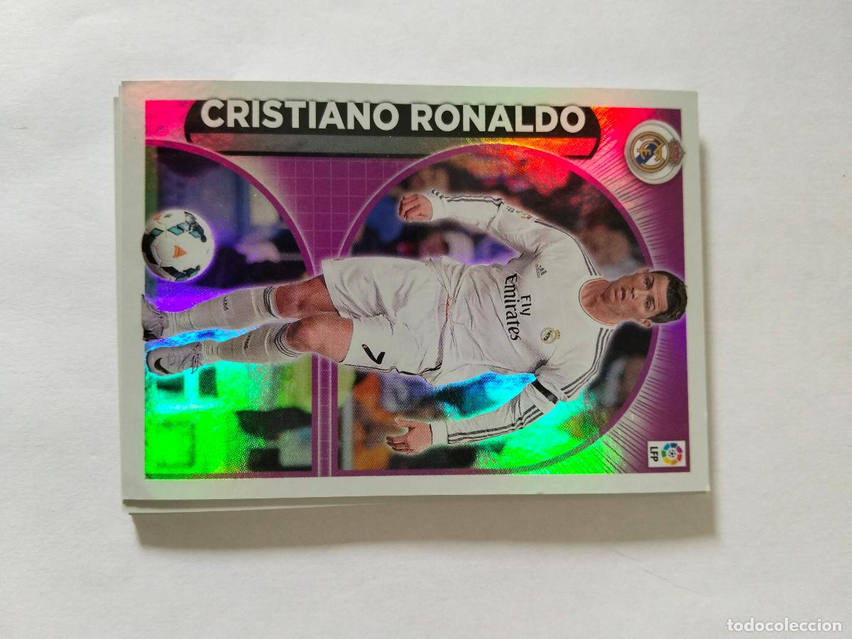 Cromos de f&uacute;tbol: LIGA ESTE 2014 - 15. CRISTIANO RONALDO 25 . REAL MADRID -- CROMO DESCATALOGADO -- LEER ANUNCIO.