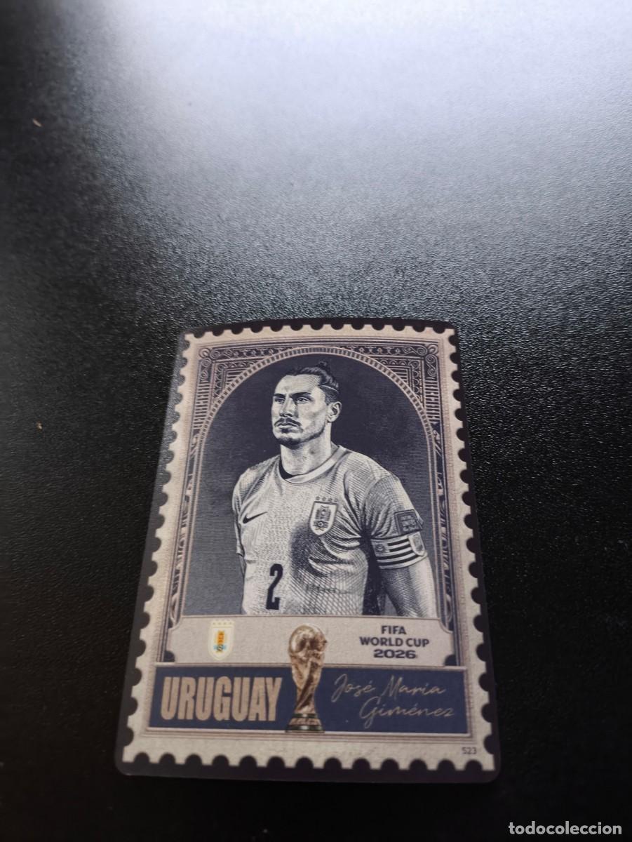 Cromos de f&uacute;tbol: 523 Jos&eacute; Mar&iacute;a Gim&eacute;nez URUGUAY STAMP PANINI KAYOU FIFA WORLD CUP MUNDIAL 2026 LIGA ESTE MEGACRACKS