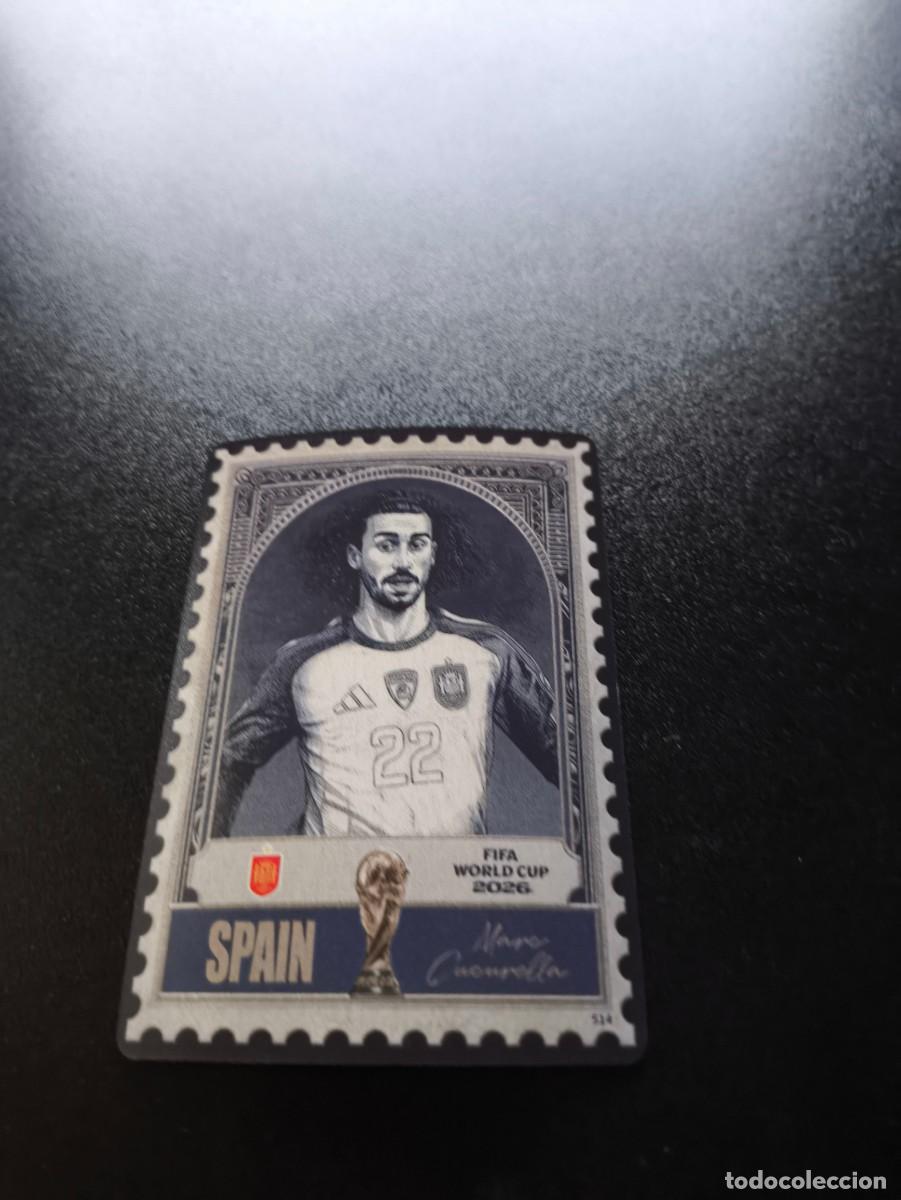 Cromos de f&uacute;tbol: 514 Marc Cucurella ESPA&Ntilde;A MADRID STAMP PANINI KAYOU FIFA WORLD CUP MUNDIAL 2026 LIGA ESTE MEGACRACKS