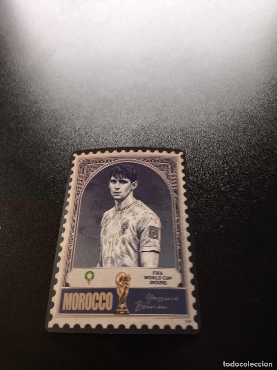 Cromos de f&uacute;tbol: 519 Yassine Bounou MOROCCO STAMP PANINI KAYOU FIFA WORLD CUP MUNDIAL 2026 LIGA ESTE MEGACRACKS