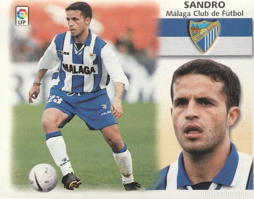 Cromos de f&uacute;tbol: ESTE 99-00 SANDRO. NUNCA PEGADO.