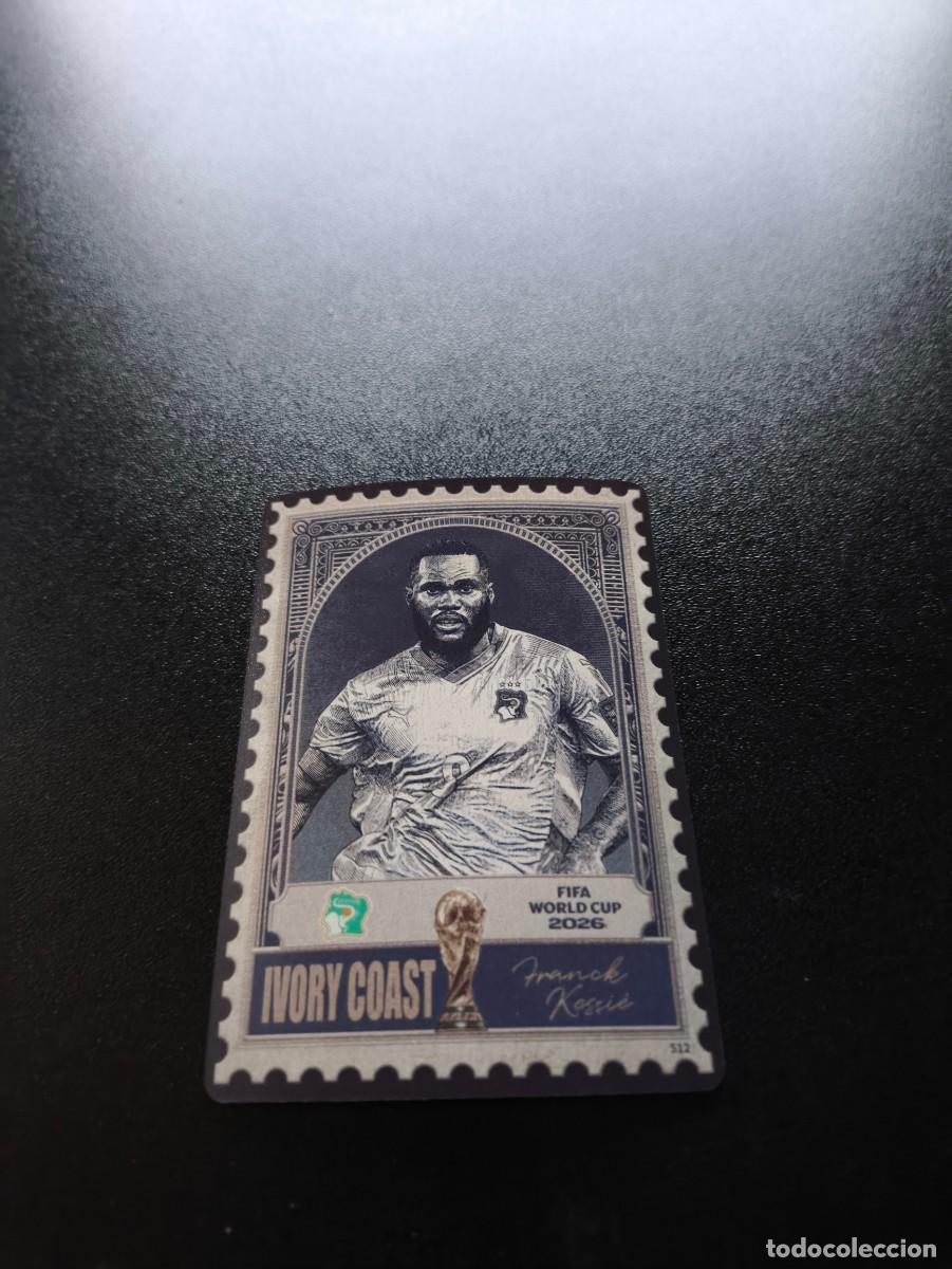 Cromos de f&uacute;tbol: 512 Franck Kessi&eacute; IVORY COAST STAMP PANINI KAYOU FIFA WORLD CUP MUNDIAL 2026 LIGA ESTE MEGACRACKS
