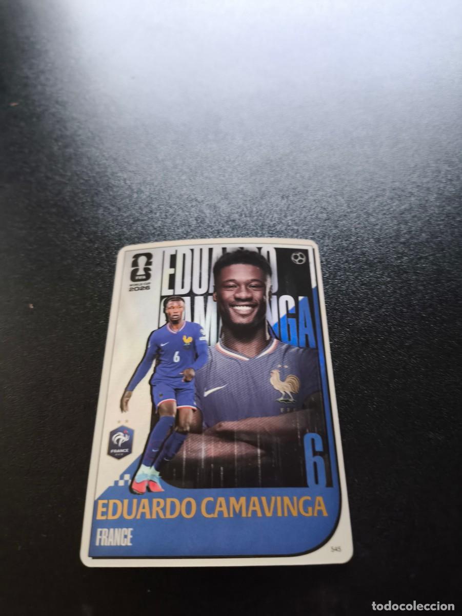 Fu&szlig;ball-Sticker: 545 Camavinga FRANCIA PICTORIAL PANINI KAYOU FIFA WORLD CUP MUNDIAL 2026 NO LIGA ESTE MEGACRACKS