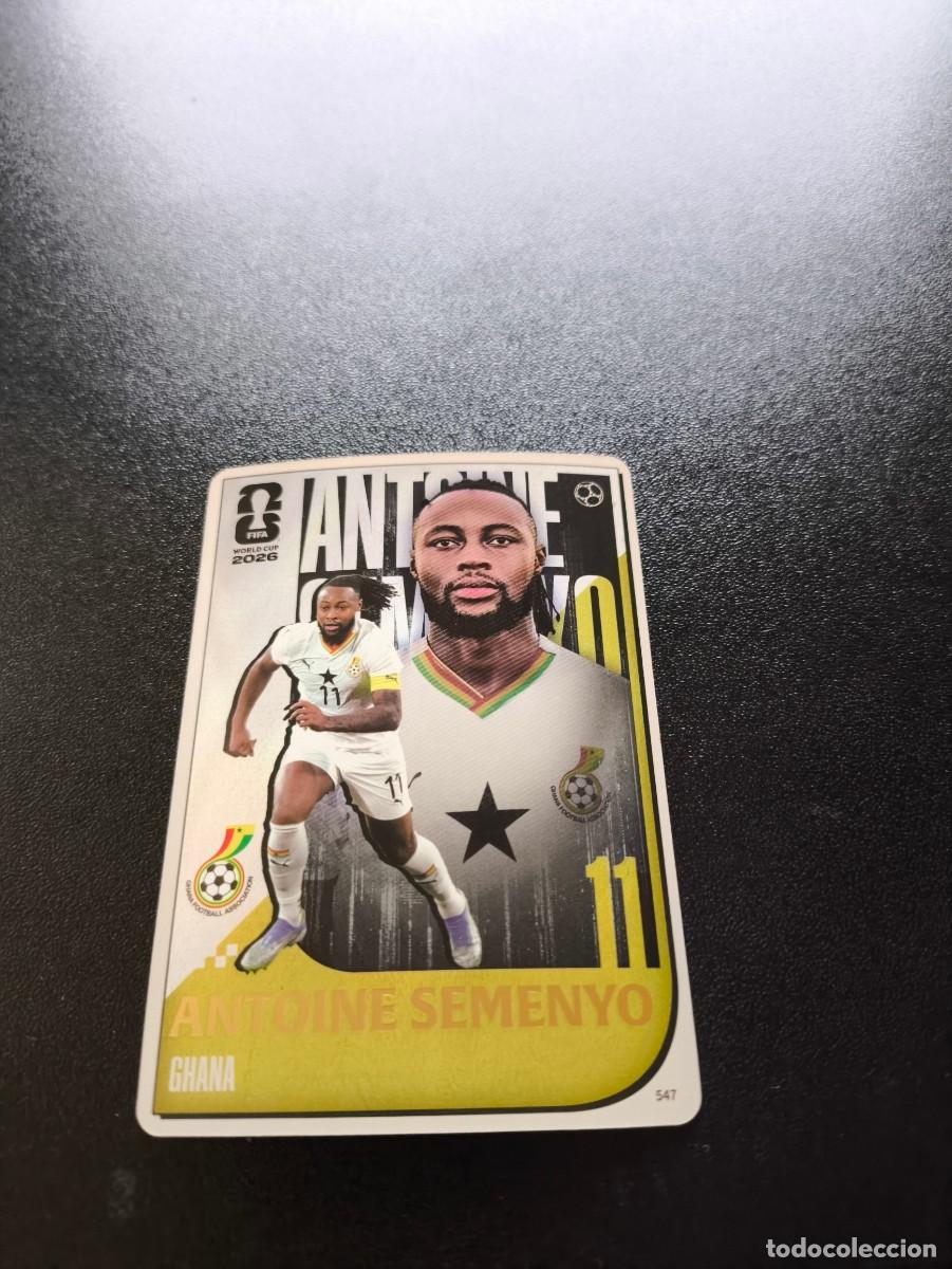 Fu&szlig;ball-Sticker: 547 Antoine Semenyo GHANA PICTORIAL PANINI KAYOU FIFA WORLD CUP MUNDIAL 2026 NO LIGA ESTE MEGACRACKS