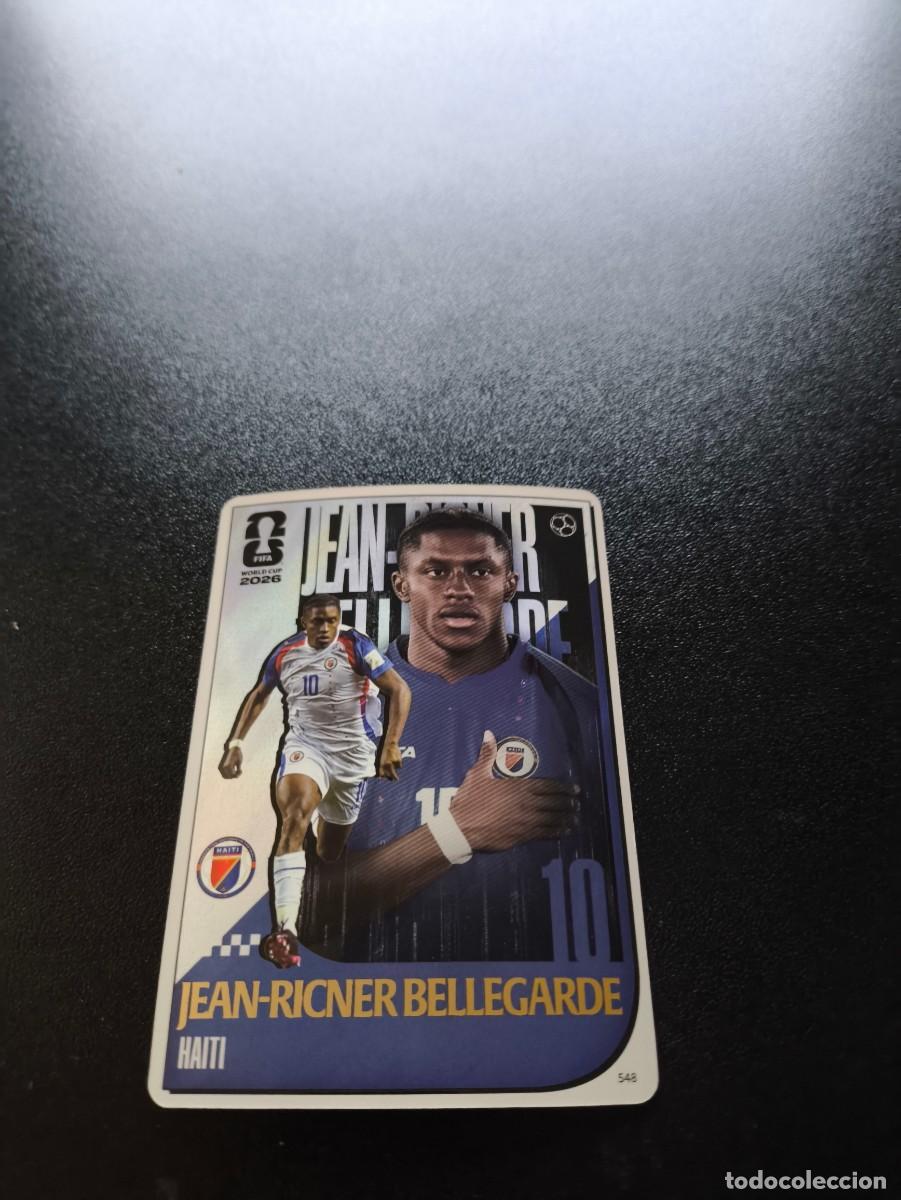 Fu&szlig;ball-Sticker: 548 Bellegarde HAITI PICTORIAL PANINI KAYOU FIFA WORLD CUP MUNDIAL 2026 NO LIGA ESTE MEGACRACKS