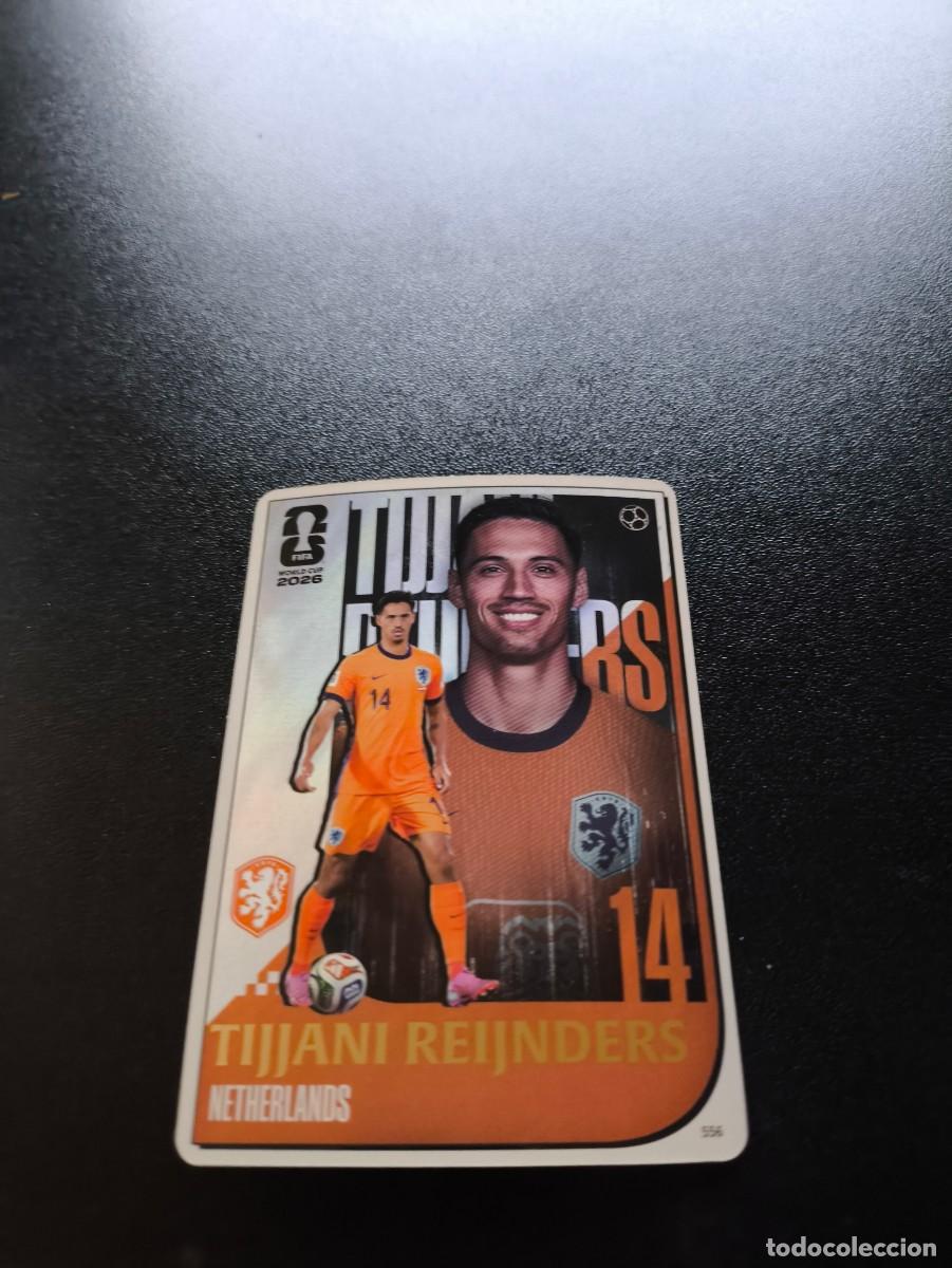 Cromos de f&uacute;tbol: 556 Reijnders Netherlands PICTORIAL PANINI KAYOU FIFA WORLD CUP MUNDIAL 2026 N LIGA ESTE MEGACRACKS