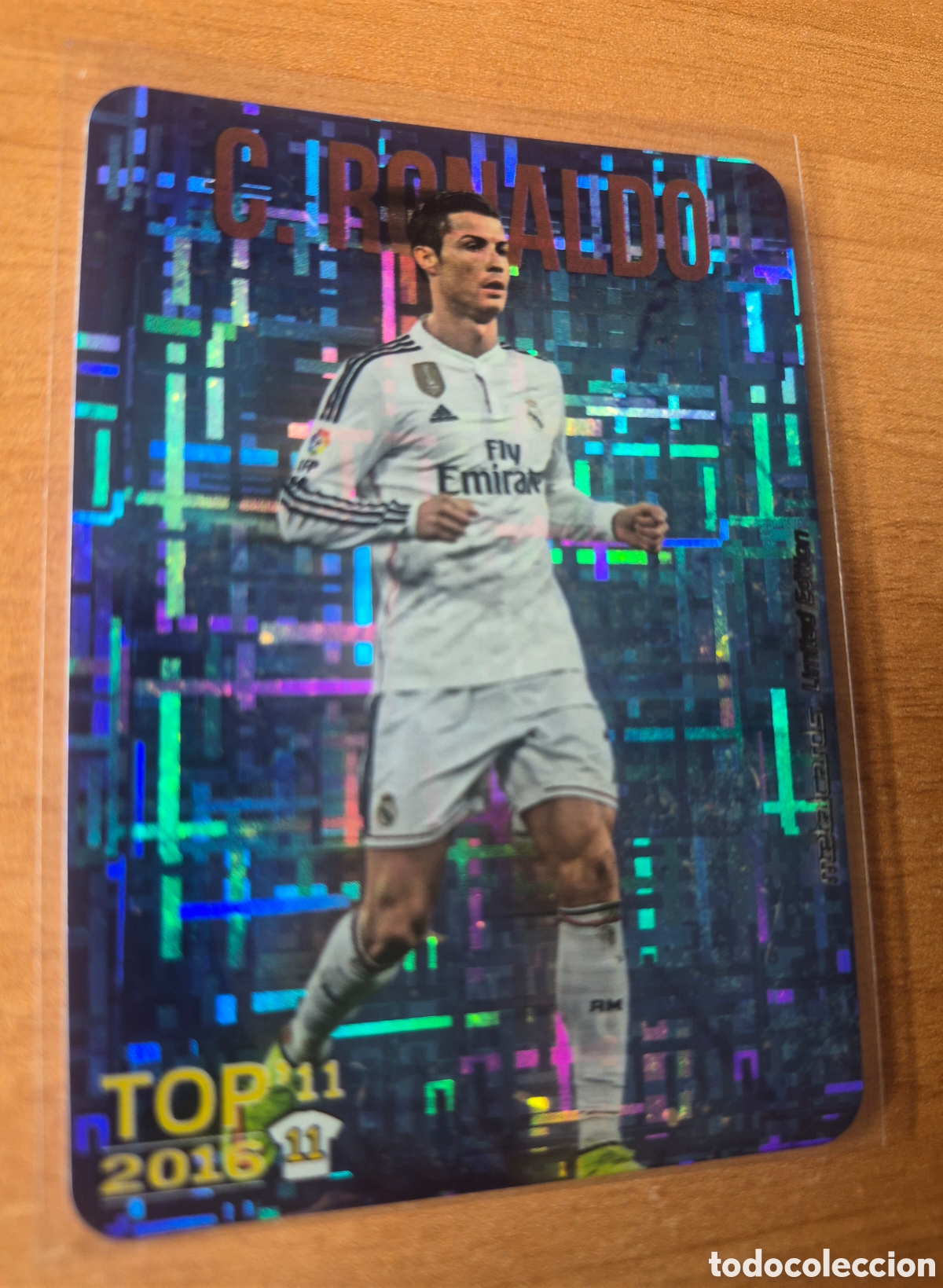 Cromos de f&uacute;tbol: Mundicromo 2015 2016 Ronaldo Top 11 Tetris