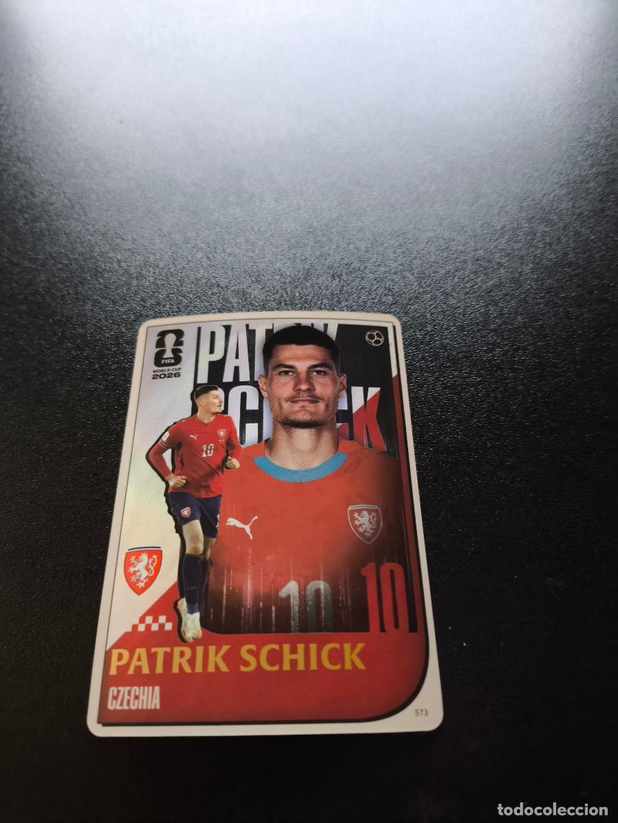 Cromos de f&uacute;tbol: 573 Patrik Schick Czechia PICTORIAL PANINI KAYOU FIFA WORLD CUP MUNDIAL 2026 N LIGA ESTE MGK