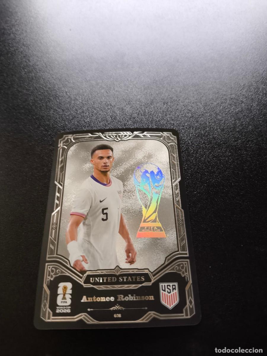 Cromos de f&uacute;tbol: 608 Antonee Robinson USA EEUU PRIZM PANINI KAYOU FIFA WORLD CUP MUNDIAL 2026 N LIGA ESTE MGK